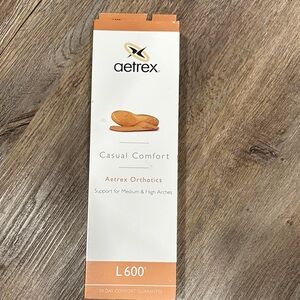 Aetrex Casual Comfort Orthotics L600 women’s size 7